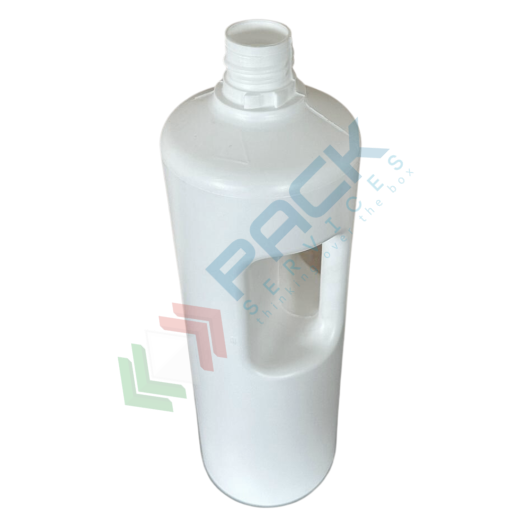 Bottiglia Nalgene HDPE Quadrata Bocca Stretta - Bianco, Resistente E Isolata