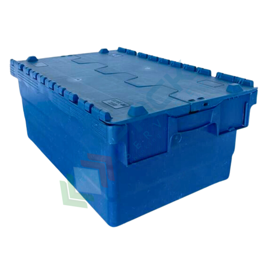 Cassetta In Plastica HDPE Per Carne - Capacità 40 Lt, Misure 600x400x200 Mm, Sovrapponibile - Foto 6