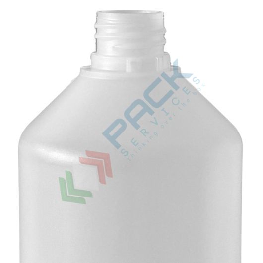 Bottiglia Rotonda In PP Da 1000ml - Bocca Stretta 28mm, Trasparente, Per Laboratorio O Casa - Foto 12