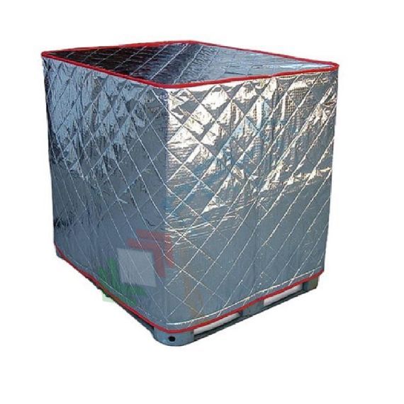 Copertura termoisolante per cisternetta IBC 1000 Lt, in PET metallizzato, protezione a tre camere isolanti, Tipologia: Coperture Isotermiche per Cisterne, Utilizzo: Multiuso, Modello: POLAR - 3 Camere Isolanti + 7 Strati Protettivi, Versione: Standard vendita, produzione, prezzi e offerte