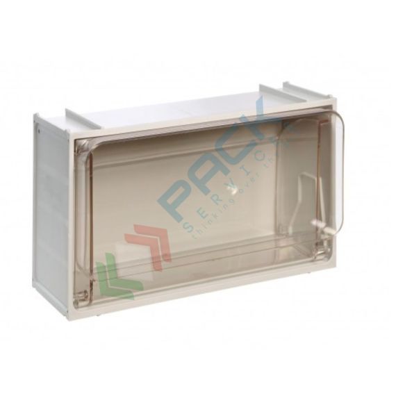 Cassettiera porta minuteria in plastica (PET), con 1 cassetto, Mis. 300 L x 155 P x 132 H mm, colore grigio chiaro, Tipologia: Cassettiera Crystal Box, Versione: Profondità 15,5 cm, Cassetti/e nr.: 1, Colore: Grigio Chiaro vendita, produzione, prezzi e offerte