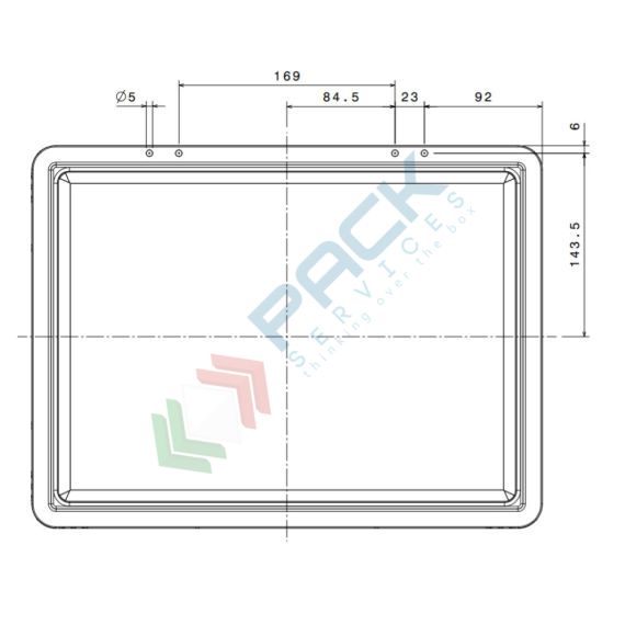 Cassetta in plastica (PP) conduttiva e antistatica, capacità 26 Lt, Mis. 400 L x 300 P x 285 H mm, coperchio integrato, Tipologia: Cassa Antistatica, Versione: Con Coperchio, Mis. Base (cm): 30 x 40, Altezza (cm): 28,5, Capacità: 26 Lt, Contatto Diretto con Alimenti: NO, Colore: Nero, 13 image vendita, produzione, prezzi e offerte