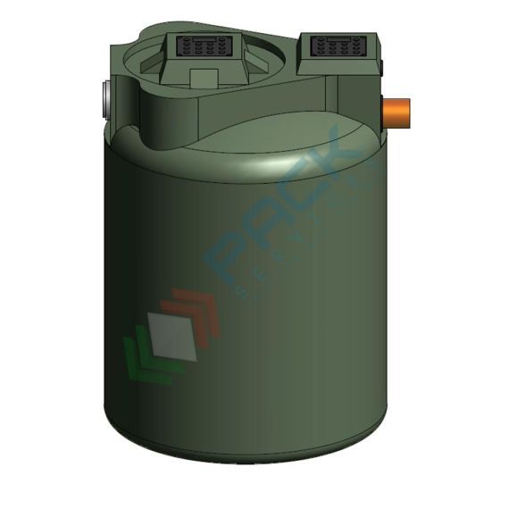 Fossa settica monocamerale, A.E. 8, Mis. Ø 950 x 1350 H mm, capacità 900 Lt, Utilizzo: Trattamento Primario, Tipologia: Fossa Settica, Volume (Lt): 900, Versione: Monocamerale vendita, produzione, prezzi e offerte