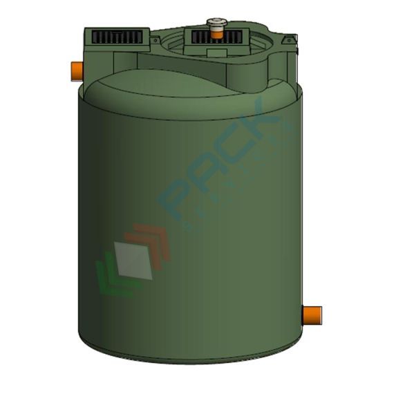 Filtro percolatore aerobico, A.E. 10, capacità 1000 Lt, Mis. 780 L x 1300 P x 1250 H mm, per il trattamento secondario dei reflui domestici, Utilizzo: Trattamento Secondario, Tipologia: Filtro Percolatore, Volume (Lt): 1000, Versione: Aerobico vendita, produzione, prezzi e offerte