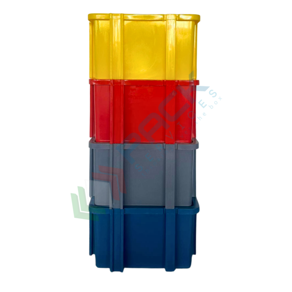 Contenitore bocca di lupo sovrapponibile, in plastica (PP), capacità 5,25 Litri, Mis. 184 L x 304 P x 129 H mm, con linguetta posteriore, colore blu, Tipologia: Bocca di Lupo Sovrapponibile, Capacità: 5,25 Lt, Colore: Blu, 13 image vendita, produzione, prezzi e offerte