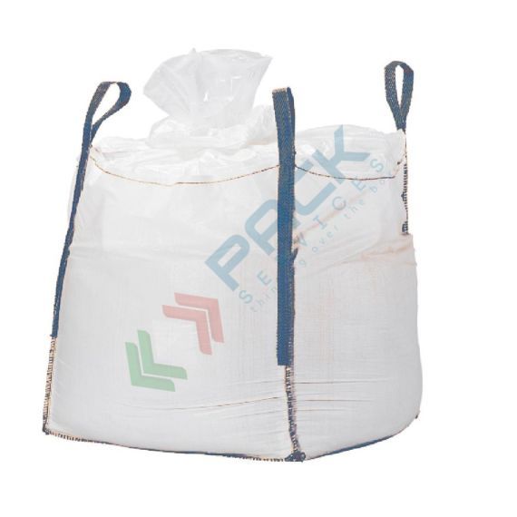 Saccone big bag U-Panel, Mis. 90 L x 90 P x 120 H cm, con liner, SWL 1000 Kg, SF 5:1, caramella/chiuso, Tipologia: Saccone U-Panel, Apertura Superiore: A caramella, Fondo: Chiuso, Misura: 90 x 90 x 120 cm, Capacità di carico (SWL): 1000 Kg, 5 image vendita, produzione, prezzi e offerte