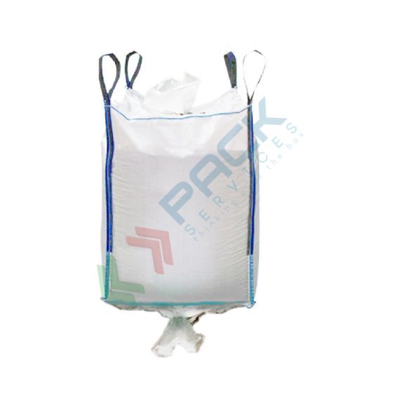 Saccone big bag U-Panel, Mis. 100 L x 100 P x 200 H cm, SWL 1500 Kg, SF 5:1, caramella/valvola, Tipologia: Saccone U-Panel, Apertura Superiore: A caramella, Fondo: Valvola di Scarico, Misura: 100 x 100 x 200 cm, Capacità di carico (SWL): 1500 Kg vendita, produzione, prezzi e offerte