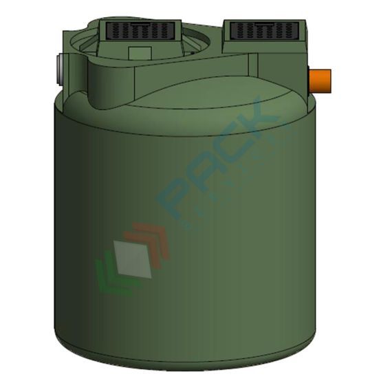 Separatore di oli a coalescenza con filtro estraibile, Mis. Ø 1100 x 1350 H mm, capacità 1200 Lt, Utilizzo: Trattamento Secondario, Tipologia: Separatore di Oli a Coalescenza, Volume (Lt): 1200, Versione: con Filtro Estraibile, 9 image vendita, produzione, prezzi e offerte