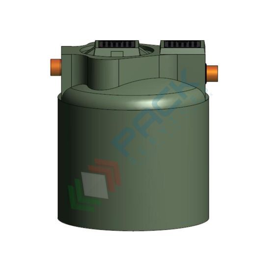 Degrassatore statico corpo lisico, A.E. 50, coperti 200, scarico domestico, Mis. Ø 1200 x 1400 H mm, per il pre-trattamento acque non provenienti da wc, Utilizzo: Trattamento Primario, Tipologia: Degrassatore, Volume (Lt): 1600, Versione: Corpo Liscio vendita, produzione, prezzi e offerte