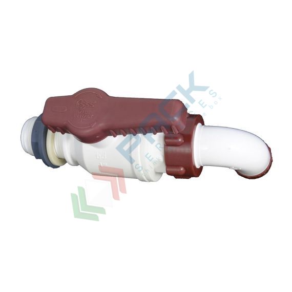 Rubinetto in plastica (PP), 1" pollice, per mastelli e bidoni raccolta dell'acqua piovana, 3 image vendita, produzione, prezzi e offerte