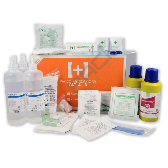 Kit reintegro pronto soccorso, contenuto base senza sfigmomanometro, conforme all'allegato 1 del D.lgs. 81/2008-D.M.388/2003, ideale per 3 o più lavoratori (per aziende del gruppo AB), Tipologia: Kit Reintegro, Normativa: D.M. 388 e D.L. 81, Nr. Lavoratori: 3 o più Lavoratori, Allegato: Allegato 1, Contenuto: Base Senza Misuratore, 9 image vendita, produzione, prezzi e offerte