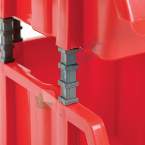 Composizione di 26 contenitori bocca di lupo, Mis. 1050 L x 510 P x 1350 H mm, con appoggio a terra, Tipologia: Composizione, Tipo Contenitore: Cassette Bocca di Lupo, Versione: Standard, Cassetti/e nr.: 26, Colore: Misto, Misura: 1050 L x 510 P x 1350 H mm, 7 image vendita, produzione, prezzi e offerte