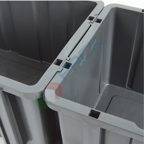 Composizione di 15 contenitori bocca di lupo, Mis. 765 L x 400 P x 1000 H mm, con appoggio a terra, Tipologia: Composizione, Tipo Contenitore: Cassette Bocca di Lupo, Versione: Standard, Cassetti/e nr.: 15, Colore: Misto, Misura: 765 L x 400 P x 1000 H mm, 9 image vendita, produzione, prezzi e offerte