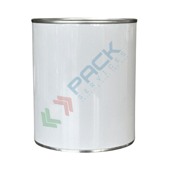 Barattolo in metallo cilindrico Mis. Ø 99 x 119 H mm, capacità nominale 750 ml, capacità totale 830 ml, corpo bianco/int. grezzo, coperchio a pressione (escluso), Tipologia: Barattolo Metallo, Capacità: 750 ml, Ø Diametro (mm): 99, Altezza (mm): 119, Colore Esterno / Interno: Bianco - Grezzo, 4 image vendita, produzione, prezzi e offerte