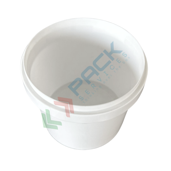 Barattolo in plastica (PP) conico, capacità 430 ml, chiusura a pressione con sigillo di garanzia (tappo escluso), Tipologia: Barattolo Conico (LB), Capacità: 430 ml, Chiusura: Tappo a Pressione, Colore: Bianco, 7 image vendita, produzione, prezzi e offerte