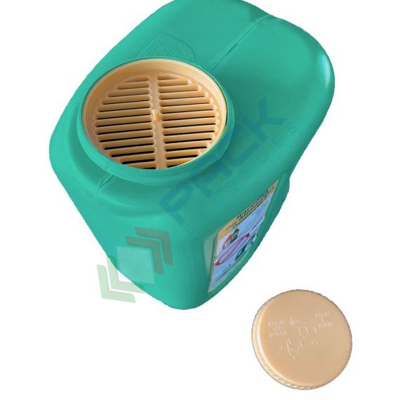 Tanica per recupero olio esausto, in plastica (HDPE), capacità 5 Lt, Mis. 190 L x 130 P x 270 H mm, con tappo a vite e filtro, Tipologia: Tanica Olio Esausto, Capacità: 5 Lt, Versione: Olio Vegetale, 8 image vendita, produzione, prezzi e offerte