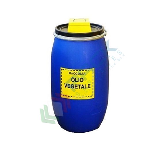 Fusto per olio vegetale usato con bocchetta RistOil, in plastica (HDPE), capacità 120 Lt, Tipologia: Fusto Olio Esausto, Capacità: 120 Lt, Versione: Olio Vegetale vendita, produzione, prezzi e offerte