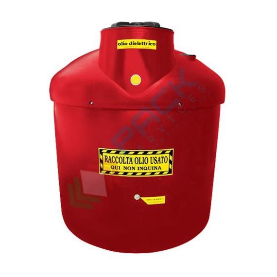 Contenitore per la raccolta di olio esausto, in plastica (PE), capacità 1200 Lt, ideale per olio dielettrico usato, Tipologia: Contenitore Olio Esausto Doppia Camera, Capacità: 1200 Lt, Versione: Olio Dielettrico vendita, produzione, prezzi e offerte
