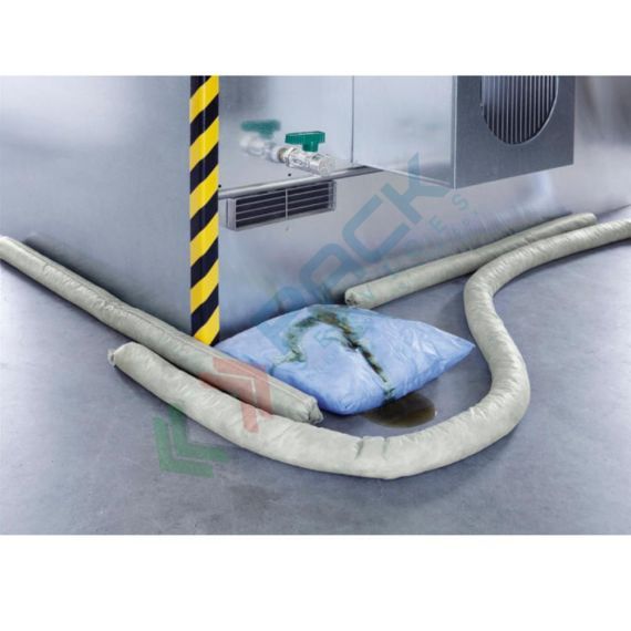 Manicotti assorbenti universali, Mis. Ø 8 cm x 0,6 mt, capacità assorbimento per salsicciotto 3 Lt - totale 96 Lt, conf. 32 pz, Tipologia: Assorbenti Universali, Modello: Manicotto, Misura: Ø 8 x 60 cm, Versione: Standard, Confezionamento: 32 Pz., Capacità di Assorbimento Conf. (Lt): 96, 4 image vendita, produzione, prezzi e offerte