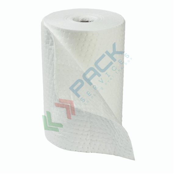 Rotolo assorbente per oli ed idrocarburi, versione rinforzata, Mis. 40 mt x 50 cm, capacità assorbimento totale 121 Lt, conf. 1 pz, Tipologia: Assorbenti per Oli e Idrocarburi, Modello: Rotolo, Misura: 50 cm x 40 mt, Versione: Rinforzato, Confezionamento: 1 Pz., Capacità di Assorbimento Conf. (Lt): 121 vendita, produzione, prezzi e offerte