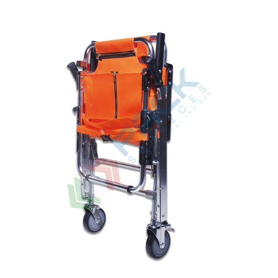 Sedia portantina in alluminio con telo in nylon e 2 ruote, portata 150 Kg, 2 image vendita, produzione, prezzi e offerte