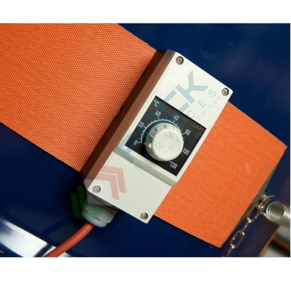 Fascia riscaldante per fusti in metallo da 50 Lt, potenza 500 W, tensione 230 V, termostato 0-120 °C, Tipologia: Fascia Riscaldante, Ideale per: Fusto 50 Lt, Potenza: 500 W, Tensione di Alimentazione: 230 V, Versione: Standard, 7 image vendita, produzione, prezzi e offerte