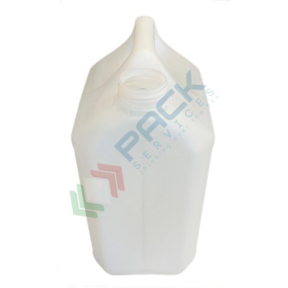Tanica in plastica (HDPE) cartonabile, capacità 5 Lt, NON sovrapponibile, peso 140 gr, tappo a vite con sigillo (esclusi), colore neutro, Tipologia: Tanica Economica, Capacità: 5 Lt, Omologazione ADR: NO, Sezione: Rettangolare, Colore: Neutro, 9 image vendita, produzione, prezzi e offerte