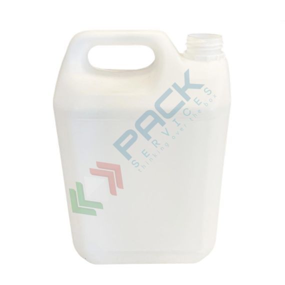 Tanica in plastica (HDPE) cartonabile, capacità 5 Lt, NON sovrapponibile, omologata ADR/ONU, peso 160 gr, tappo a vite con sigillo (esclusi), colore bianco, Tipologia: Tanica Economica, Capacità: 5 Lt, Omologazione ADR: SI, Sezione: Rettangolare, Colore: Bianco, 11 image vendita, produzione, prezzi e offerte