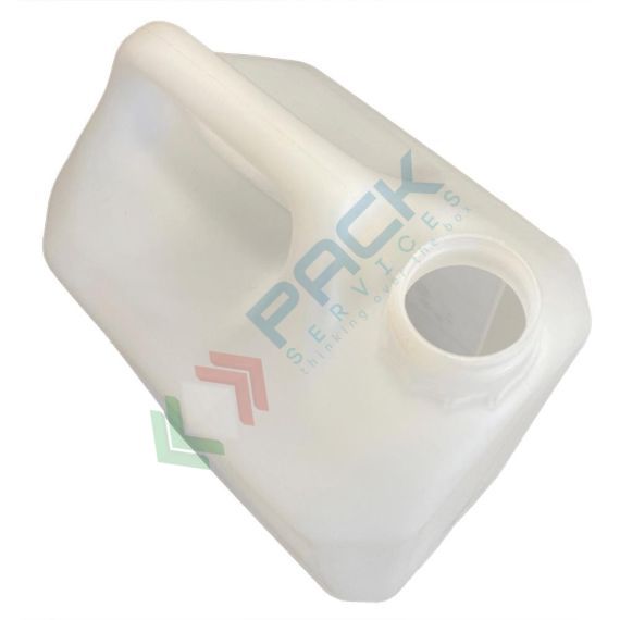 Tanica in plastica (HDPE) cartonabile, capacità 5 Lt, NON sovrapponibile, omologata ADR/ONU, peso 160 gr, tappo a vite con sigillo (esclusi), colore neutro, Tipologia: Tanica Economica, Capacità: 5 Lt, Omologazione ADR: SI, Sezione: Rettangolare, Colore: Neutro, 11 image vendita, produzione, prezzi e offerte