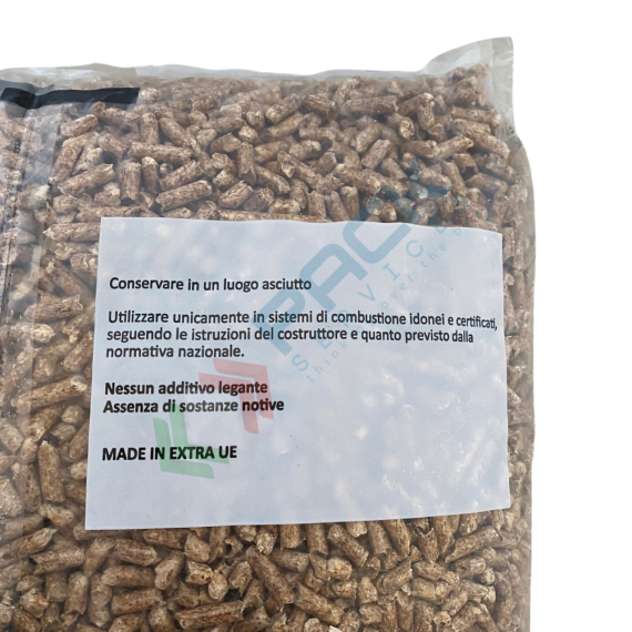 Pellet naturale prodotto 100% abete made in Austria, certificato ENplus A1 (n. AT 376), sacco da 15 Kg, 2 image vendita, produzione, prezzi e offerte