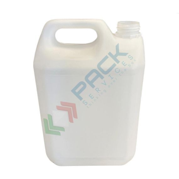 Tanica in plastica (HDPE) cartonabile, capacità 5 Lt, NON sovrapponibile, omologata ADR/ONU, peso 160 gr, tappo a vite con sigillo (esclusi), colore neutro, Tipologia: Tanica Economica, Capacità: 5 Lt, Omologazione ADR: SI, Sezione: Rettangolare, Colore: Neutro, 8 image vendita, produzione, prezzi e offerte