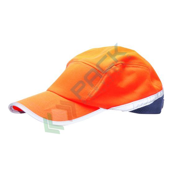 Cappellino con visiera Hi-Vis, Colore: Arancione + Blu Navy, Taglia: Regolabile, Vestibilità: Regular vendita, produzione, prezzi e offerte