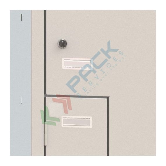 Armadio spogliatoio in metallo sovrapposto a "Z", 4 vani, Mis. 690 L x 500 P x 1800 H mm, maniglia lucchettabile, Tipologia: Salva Spazio, Nr. Vani: 4, Larghezza (cm): 69, Profondità (cm): 50, Altezza (cm): 180, Chiusura: Maniglia, 10 image vendita, produzione, prezzi e offerte