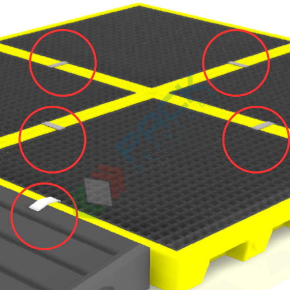 Gancio di accoppiamento per pavimento di contenimento Cod. Art. VCL-PAV160, in acciaio inox, 3 image vendita, produzione, prezzi e offerte