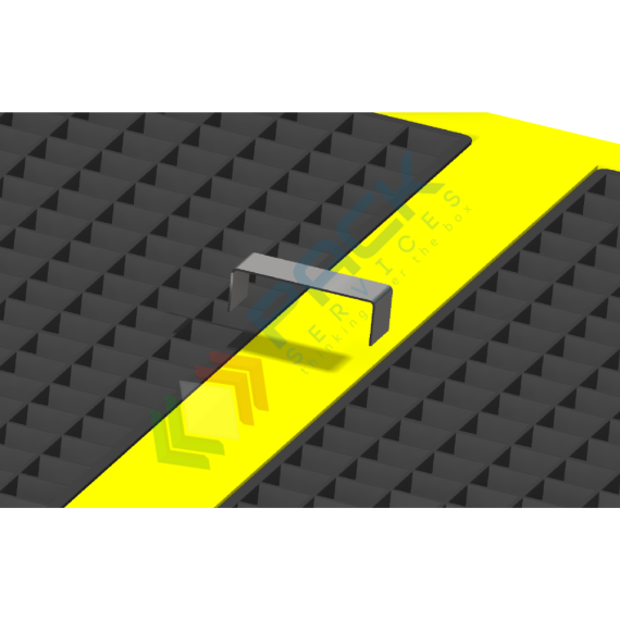 Gancio di accoppiamento per pavimento di contenimento Cod. Art. VCL-PAV160, in acciaio inox, 2 image vendita, produzione, prezzi e offerte