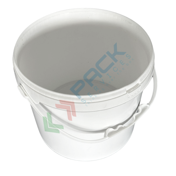 Secchio plastica (PP) conico, capacità 10 Lt, Mis. Ø 257 x 219 H mm, manico in plastica, sigillo di garanzia e chiusura a pressione (coperchio ESCLUSO), Tipologia: Secchio Conico, Capacità: 10 Lt, Omologazione ADR: NO, Manico: Plastica, Colore: Bianco, Made In: Europa, 7 image vendita, produzione, prezzi e offerte