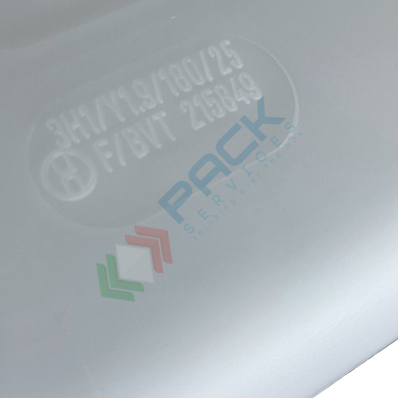 Tanica in plastica (HDPE), capacità 5 Lt, per alimenti, rettangolare, sovrapponibile e omologata ADR/ONU, peso 250 gr, colore neutro - chiusura con tappo a vite con sigillo escluso, Tipologia: Tanica Omologata Sovrapponibile, Capacità: 5 Lt, Omologazione ADR: SI, Sezione: Rettangolare, Colore: Neutro, 12 image vendita, produzione, prezzi e offerte