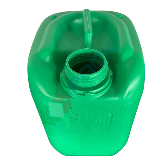 Tanica in plastica (HDPE), capacità 5 Lt, rettangolare, sovrapponibile e omologata ADR/ONU, peso 250 gr, colore verde - chiusura con tappo a vite con sigillo escluso, Tipologia: Tanica Omologata Sovrapponibile, Capacità: 5 Lt, Omologazione ADR: SI, Sezione: Rettangolare, Colore: Verde, 10 image vendita, produzione, prezzi e offerte