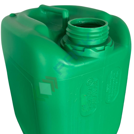 Tanica in plastica (HDPE), capacità 5 Lt, rettangolare, sovrapponibile e omologata ADR/ONU, peso 250 gr, colore verde - chiusura con tappo a vite con sigillo escluso, Tipologia: Tanica Omologata Sovrapponibile, Capacità: 5 Lt, Omologazione ADR: SI, Sezione: Rettangolare, Colore: Verde, 11 image vendita, produzione, prezzi e offerte