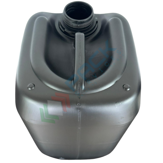 Tanica in plastica (HDPE), capacità 11 Lt, rettangolare, sovrapponibile e omologata ADR/ONU, peso 400 gr, colore nero - chiusura con tappo a vite con sigillo escluso, Tipologia: Tanica Omologata Sovrapponibile, Capacità: 11 Lt, Omologazione ADR: SI, Sezione: Rettangolare, Colore: Nero, 11 image vendita, produzione, prezzi e offerte