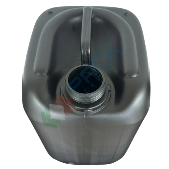 Tanica in plastica (HDPE), capacità 11 Lt, rettangolare, sovrapponibile e omologata ADR/ONU, peso 400 gr, colore nero - chiusura con tappo a vite con sigillo escluso, Tipologia: Tanica Omologata Sovrapponibile, Capacità: 11 Lt, Omologazione ADR: SI, Sezione: Rettangolare, Colore: Nero, 10 image vendita, produzione, prezzi e offerte