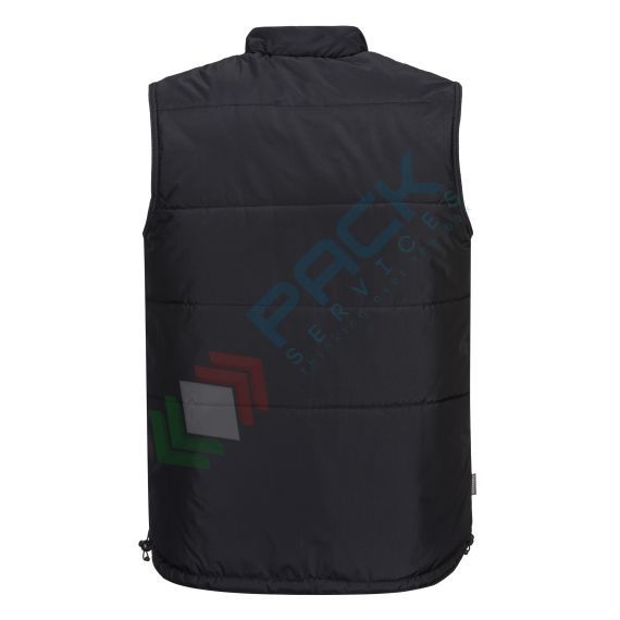 Gilet da lavoro 100% poliestere, rivestito PVC, 160 gr, modello Classic, ideale in caso di pioggia, colore nero, Colore: Nero, Taglia: M, 5 image vendita, produzione, prezzi e offerte