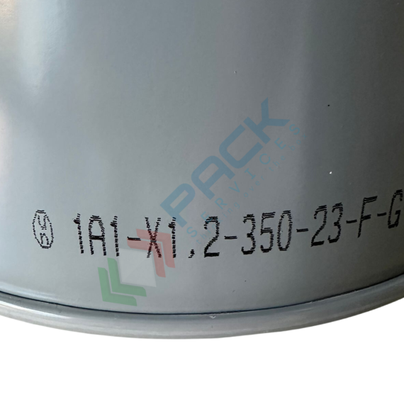 Fusto in ferro cilindrico, capacità 30 Lt,con tappi a vite Tri Sure (inclusi), omologato ADR/ONU, corpo grigio interno laccato, 5 image vendita, produzione, prezzi e offerte