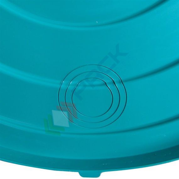 Bidone in plastica (HDPE) per la raccolta dell'acqua piovana, capacità 300 Lt, Mis. Ø 695 x 870 H mm, colore verde (coperchio incluso), Tipologia: Bidone Acqua Piovana, Capacità: 300 Lt, 3 image vendita, produzione, prezzi e offerte