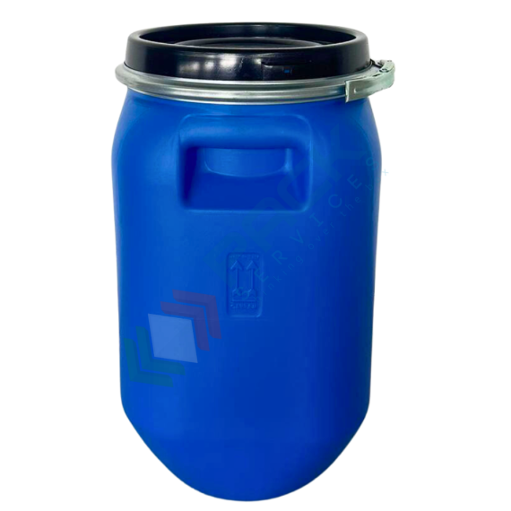 Fusto in plastica (HDPE) ad apertura totale, quadrato, capacità 30 Lt, ADR/ONU per solidi, uso alimentare, Tipologia: Fusto Bocca Aperta Quadrato (TOQR), Capacità: 30 Lt, Ideale per: Solidi e Polveri, Contatto Diretto con Alimenti: SI, Materiale: HDPE, Colore: Blu, 11 image vendita, produzione, prezzi e offerte