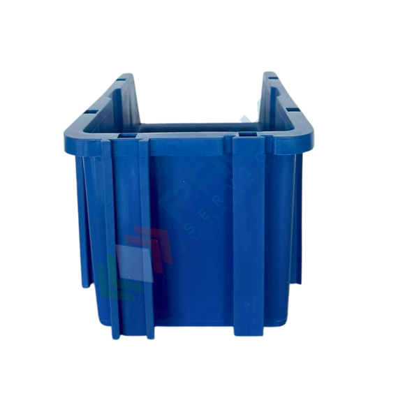Cassa bocca di lupo in plastica (PP), sovrapponibile e componibile, capacità 5,25 Lt, Mis. 173 L x 307 P x 150 H mm, colore blu, Tipologia: Bocca di Lupo Sovrapponibile e Componibile, Capacità: 5,25 Lt, Colore: Blu, 4 image vendita, produzione, prezzi e offerte