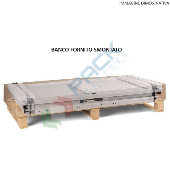 Banco da lavoro piano in acciaio con gambe regolabili, Mis. 1507 L x 704 P x 767/1112 H mm, colore blu, Tipologia: Banco Standard, Gambe: Regolabili, Materiale Piano: Acciaio, Larghezza (cm): 150, Versione: Senza Cassetti, Colore: Blu, 8 image vendita, produzione, prezzi e offerte