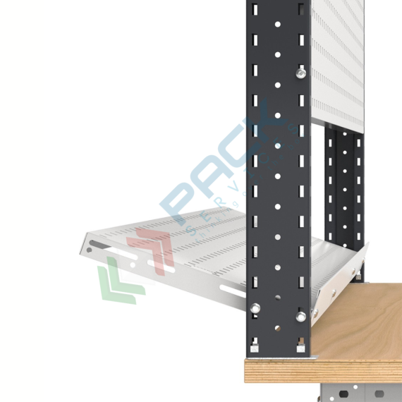 Banco da lavoro piano in legno con gambe regolabili, 2 cassetti, 2 armadi con porta e parete attrezzata, Mis. 1500 L x 750 P x 740/1100 H mm, colore antracite/grigio chiaro, Tipologia: Banco con Parete, Gambe: Regolabili, Materiale Piano: Legno, Larghezza (cm): 150, Versione: 2 Cassetti + 2 con Porta, Colore: Grigio, 22 image vendita, produzione, prezzi e offerte