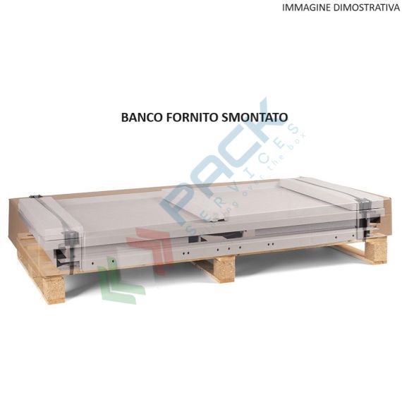 Banco da lavoro piano in legno con gambe regolabili, 3 armadi con cassetto e porta, Mis. 2000 L x 750 P x 740/1100 H mm, colore blu, Tipologia: Banco con Cassetti, Gambe: Regolabili, Materiale Piano: Legno, Larghezza (cm): 200, Versione: 3 Cassetti + 3 con Porta, Colore: Blu, 13 image vendita, produzione, prezzi e offerte