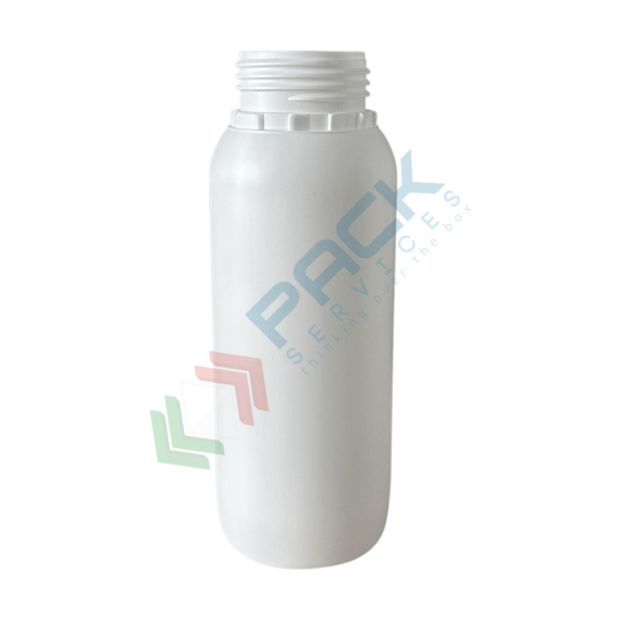 Bottiglia in plastica (HDPE) cilindrica a collo largo, capacità 500 ml, chiusura con tappo a vite con apertura del sigillo a strappo (tappo escluso), colore bianco latte, Tipologia: Bottiglie Cilindriche, Capacità: 500 ml, Bocca: Larga, Chiusura: Tappo a Vite e Sigillo, Omologazione ADR: NO, Colore: Bianco vendita, produzione, prezzi e offerte